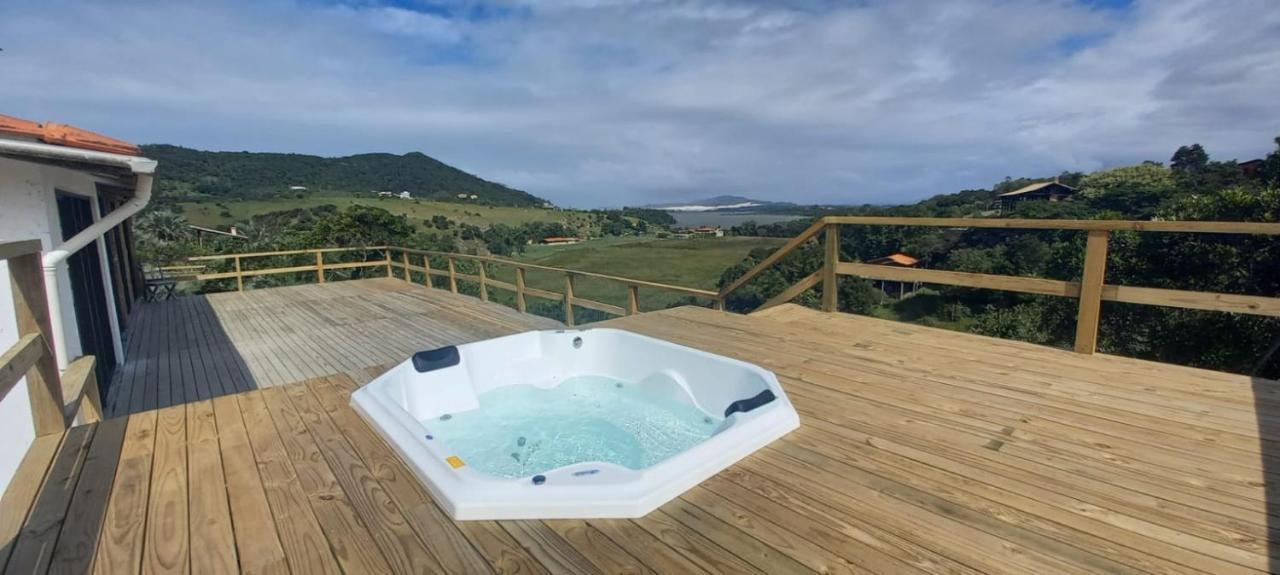 Villa Santorini Praia Do Rosa Com Piscina E Jacuzzi Exteriér fotografie