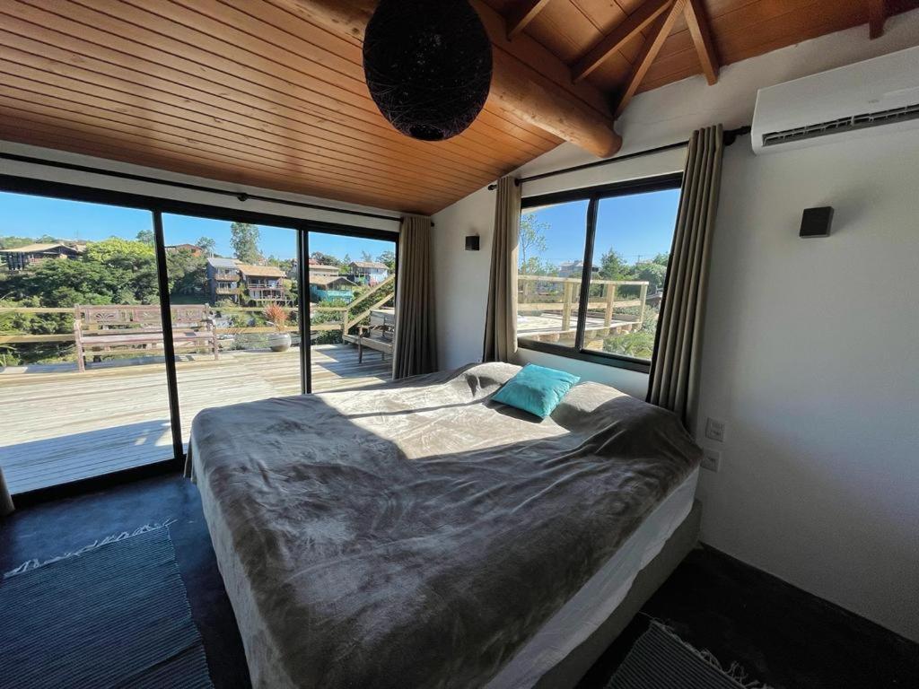 Villa Santorini Praia Do Rosa Com Piscina E Jacuzzi Exteriér fotografie
